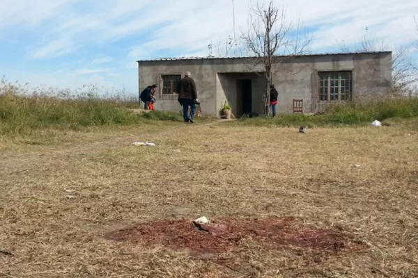 Lo matan de un escopetazo en la espalda, en El Cortaderal