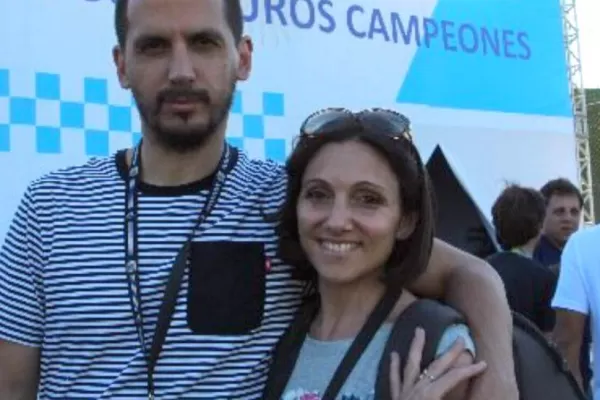 Él soñaba con este Mundial, expresó la mujer de Topo López