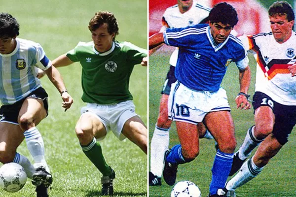 ¿Qué camiseta debería usar la Argentina en la final contra Alemania?