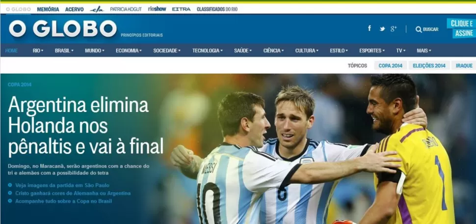 El pase de Argentina a la final del Mundial en los diarios del mundo