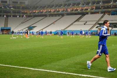 Dí María alquiló un chárter para llevar a sus amigos a la final