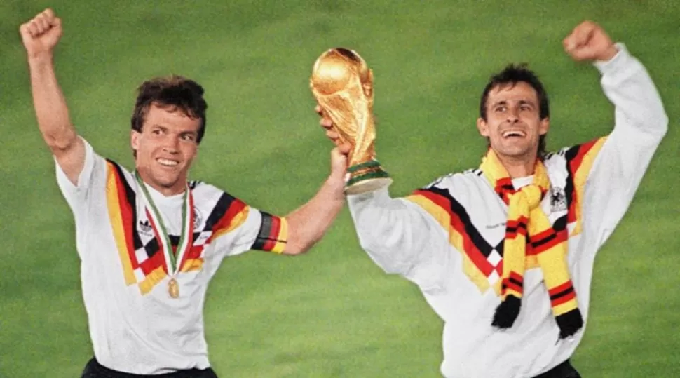 Reviví la final del Mundial 90 entre Argentina y Alemania