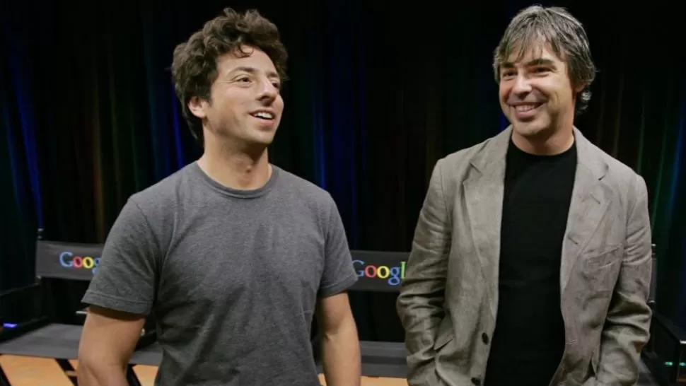  Larry Page y Sergey Brin. IMAGEN DE VIDEO