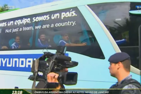 La Selección ya llegó a Río y hoy realiza la última práctica antes de la final