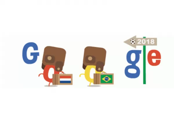 Google despidió a Holanda y Brasil con su doodle