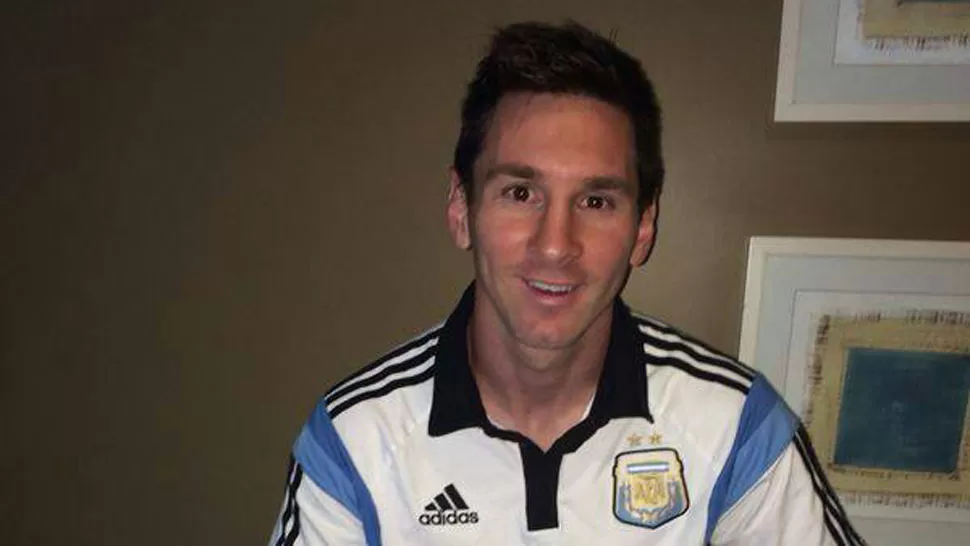 CONFIADO. Messi mandó un mensaje optimista a sus seguidores. FOTO TOMADA DE FACEBOOK/ LIONEL MESSI