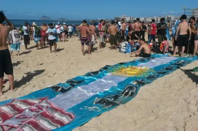Los barras de San Martín están en Río de Janeiro