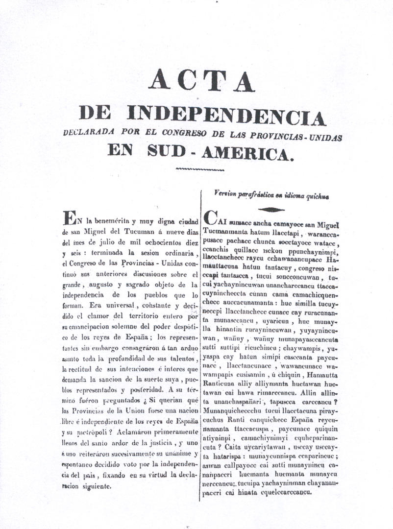 Los Misterios De La Famosa Acta - LA GACETA Tucumán