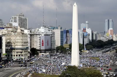 Por razones de seguridad, la Selección no fue al Obelisco