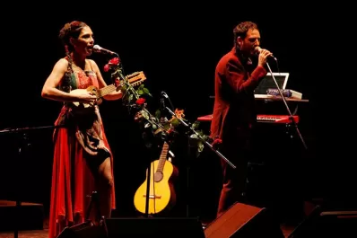 Tonolec fue aclamado en el teatro Alberdi