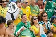 Brasileños cambian la letra y cantan Argentina decime qué se siente