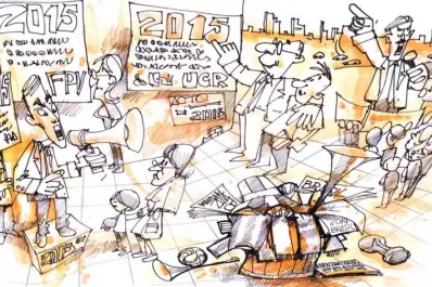 Los candidatos “K” se mueven entre la gestión y actos políticos