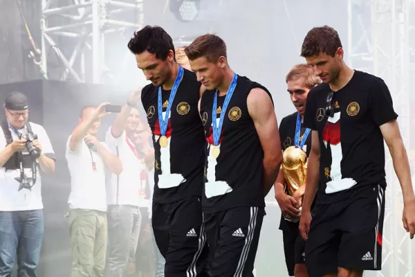 En Alemania tildaron de gol en contra el festejo de su selección