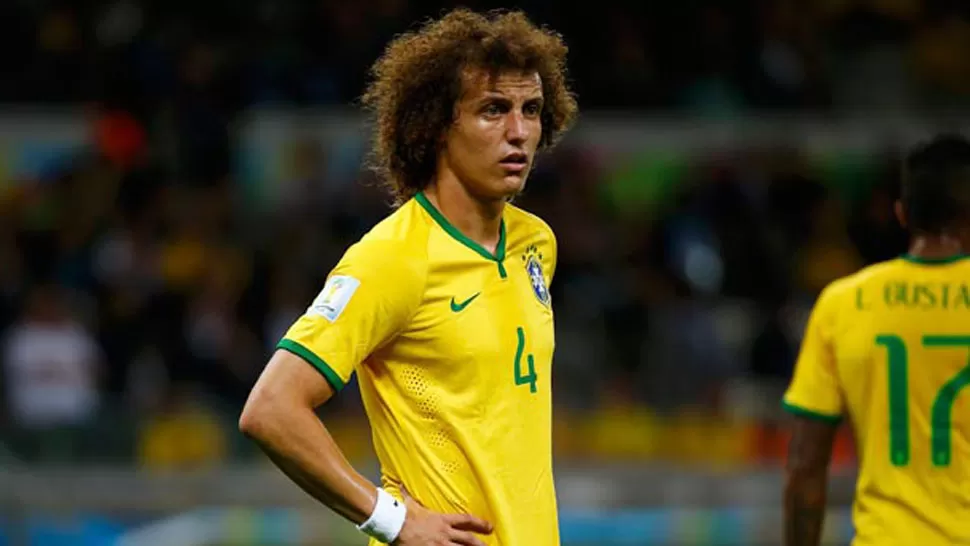 JUGADOR DE ELITE. David Luiz es una de las estrellas del Seleccionado de Brasil. LA GACETA