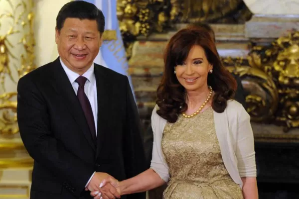 Cristina firmó acuerdos con el presidente de China