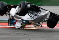 Felipe Massa salió ileso de un espectacular accidente en Hockenheim