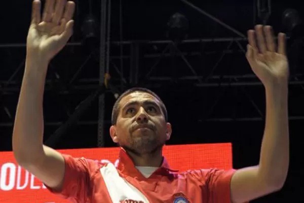 Riquelme fue presentado en Argentinos Juniors