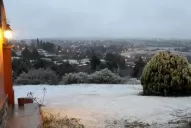 Por tercera vez en el año, una nevada cubre a Tafí del Valle