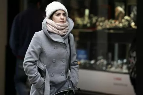 La masa de aire antártico causó nevadas en varias provincias