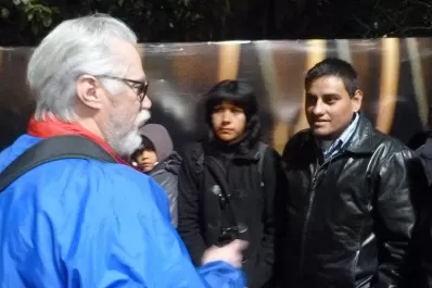 Michel Bouvier volvió a Salta para homenajear a su hija