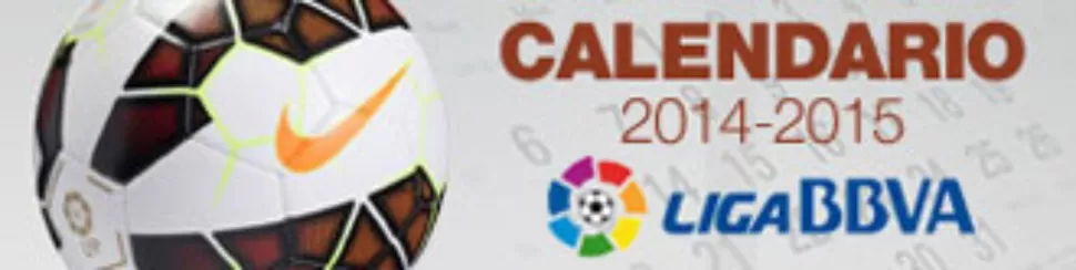 Dan a conocer el calendario-fixture de la Liga de España