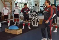 Tras el Mundial, Teo Gutiérrez cumplió su primer entrenamiento con River