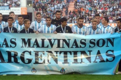 Multa a la AFA por una pancarta