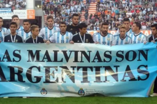 Multa a la AFA por una pancarta