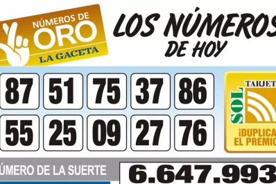 Los Números de Oro de LA GACETA