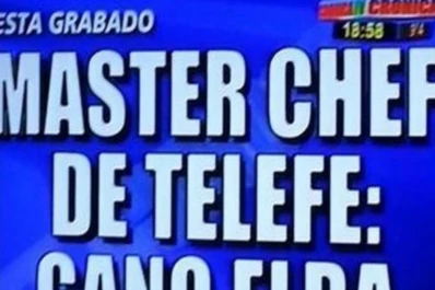 Crónica TV publicó antes el nombre del ganador de 'MasterChef'