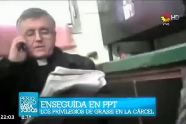 Periodismo Para Todos: Grassi desvía donaciones desde la cárcel
