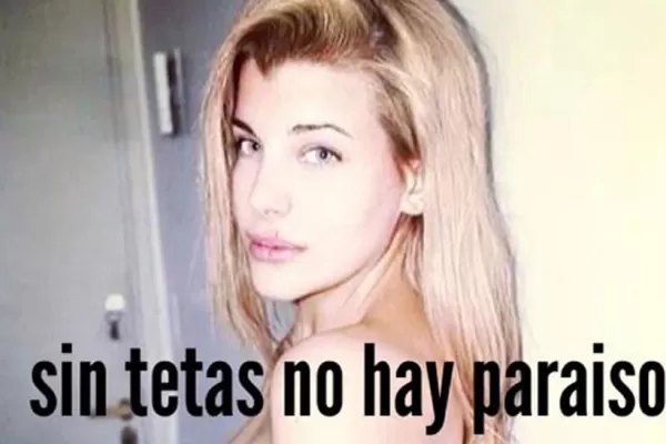El desnudo de Charlotte Caniggia que da qué hablar en Twitter