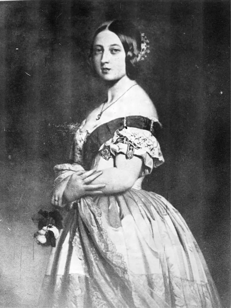 LA REINA VICTORIA. Retrato de la soberana de Gran Bretaña en la época en que recibió a Juan Bautista Alberdi. la gaceta / archivo