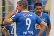 Grondona logró reunir a Palermo y Riquelme