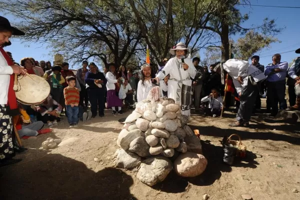 A la Pachamama le pidieron que haya paz