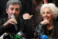 Tengo la suerte de ser parte de este proceso de cicatrización, dijo Ignacio, el nieto de Estela de Carlotto