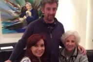 La foto de Cristina Kirchner junto a Estela de Carlotto y su nieto recuperado