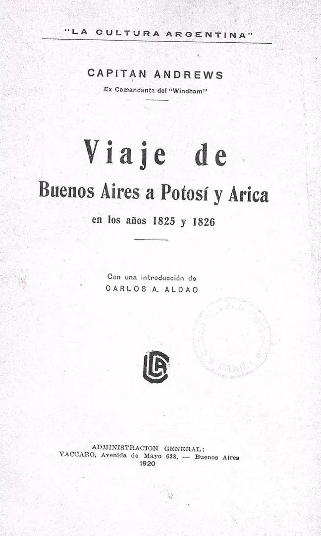 EL TEXTO COMPLETO. Portada de la edición de 1920 de “La Cultura Argentina”. En 1916, se habían editado en Tucumán los capítulos sobre el Noroeste la gaceta / archivo