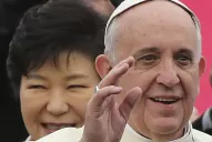 El Papa Francisco hace un llamamiento a la paz en Corea del Sur