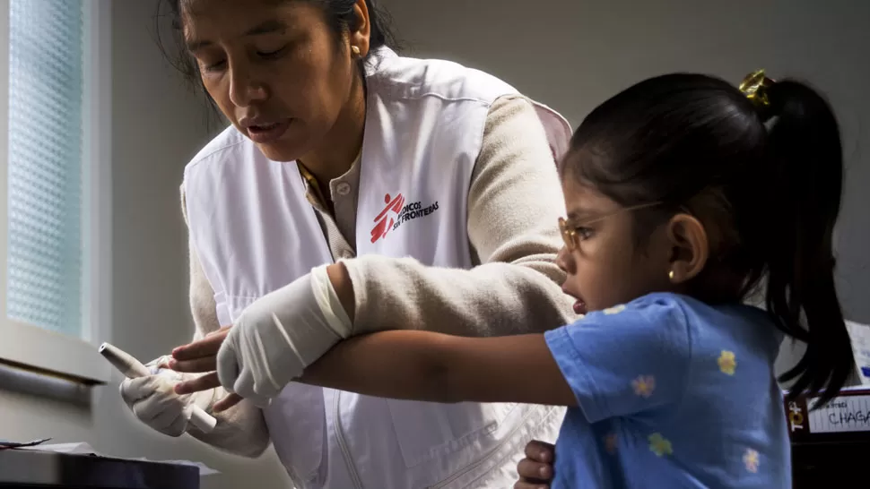 TAREA. Médicos Sin Fronteras busca socios para seguir trabajando con poblaciones vulnerables. FOTOS DE MSF.ORG