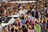 El Papa beatificó a 124 mártires en una multitudinaria misa en Seúl