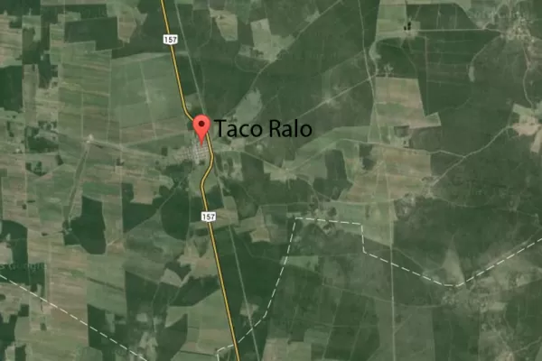 Robaron a una familia en Taco Ralo y escaparon a los tiros