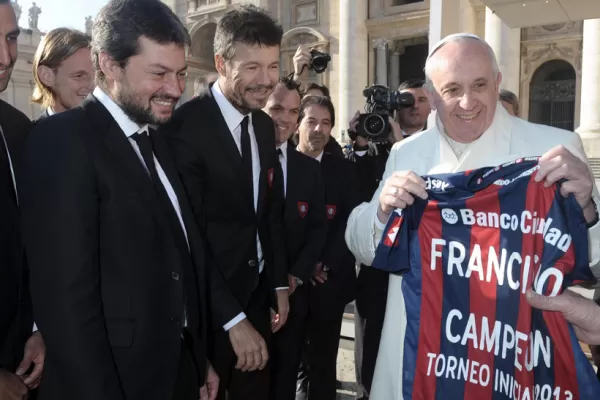 San Lorenzo le lleva la Libertadores al Papa Francisco