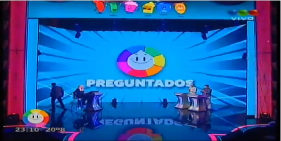 DEBUT. Susana presentó el popular juego. CAPTURA DE VIDEO. 