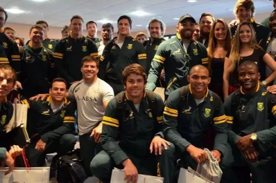 Los Springboks ya están en Salta