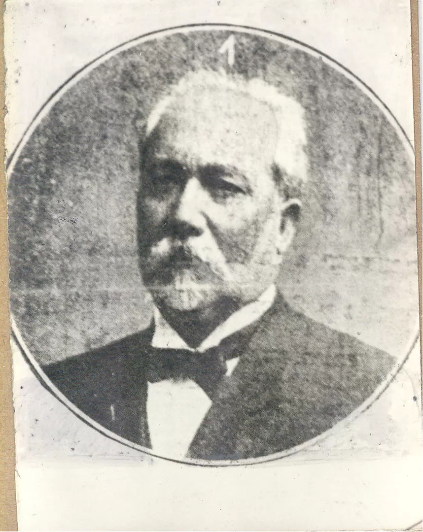ZENÓN J. SANTILLÁN. Una de las últimas fotos del destacado hombre público, que presidió en 1875 la Asociación Literaria. la gaceta / archivo