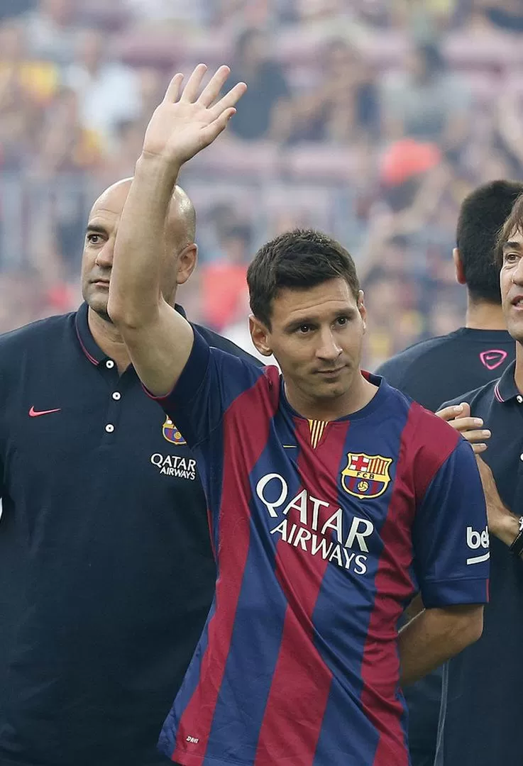 PRESIÓN EXTRA. Lionel Messi está obligado a recuperar a un Barcelona que ganó muy poco en la última temporada. reuters