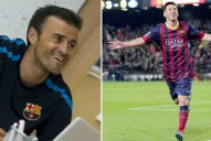 Messi está tocado por una varita mágica, dijo el DT Luis Enrique