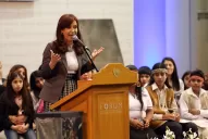 Cristina habló de la posibilidad de trasladar la Capital a Santiago del Estero