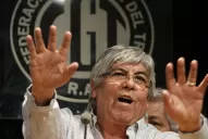 Para Moyano, la huelga superó el 80, 85 y 90% aunque hubo colectivos